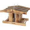 KERBL 87044 GROßER ARBER závesné kŕmidlo pre vtáky, drevo 37,2x29x23 cm