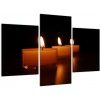Obraz sviečok (Obraz 90x60cm)
