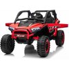 JOKO Elektrické Autíčko Buggy 4x4 KCK, penové kolesá, kožené sedadlo, 4x50W 24V, nosnosť 50kg, červené