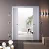 Stavebné puzdro ECLISSE LUCE dvojkrídlové 1450 mm (1970/2100 mm x 150 mm) - Murivo