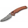 Civivi Sixgill C24050-DS1 Damascus Guibourtia Wood
