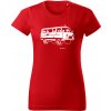 T-ričko UAZ 452V dámske tričko Farba trička: Fialová, Farba potlače: Čierna, Veľkosť: S