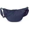 Bench Crossbody moon bag - tmavomodrá