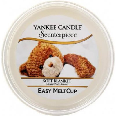 Yankee Candle Vosk do elektrickej aromalampy Jemná prikrývka (Soft Blanket) 61 g