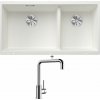 Blanco SUBLINE 480/320-U biela 523588 + Blanco MILI chróm 519413