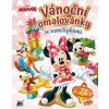 Vianočné omaľovánky so samolepkami - Minnie