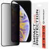 Techsuit 111D Privacy Celoplošné ochranné sklo s plným lepidlom pre iPhone XS Max / 11 Pro Max - Čierne