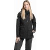 Dámska street bunda Meatfly Xita čierna/biela XL