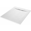 Aquatek SMC EROS sprchová vanička 100x80 cm tvrdený polymér Biela matná + sifón AQ SMCEROS100X80