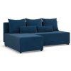 Rohová rozkladacia sedačka FERMO Poso granátová