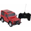 Rastar RC auto 1 : 24 Land Rover Defender červený