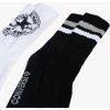 Converse ponožky Fashion Crew 360 Chuck Patch 2 Pack E556A/White/Black