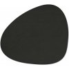 LIND Prestieranie Curve Corduroy čierny atrament koža 37x44 cm