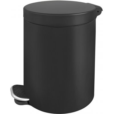 Hopa odpadkový kôš s pedálom 3L, kovový, Čierny KD02031785