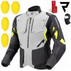 TEXTILNÁ BUNDA REBELHORN HIKER IV BLACK/GREY/FLUO YELLOW L