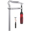 Skrutková zvierka OMEGA Bessey GM25Z-2K Rozpätie (max.):250 mm Dĺžka vyloženie:120 mm; GM25Z-2K