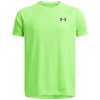 Chlapčenské tréningové tričko s krátkym rukávom UNDER ARMOUR-UA Tech Textured SS-GRN Zelená M