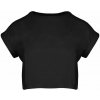 Mantis Dámske Crop top tričko - Čierna | XS