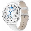 HUAWEI Watch GT 3 Pro-43mm Smartwatch/Fitnesstracker, biele, biela koža