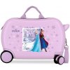 Detský kufor na kolieskach / odrážadlo Disney Frozen In This Together 24,5 L - fialový