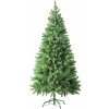 Tectake 402823 Umelý vianočný stromček s kovovým stojanom 180 cm