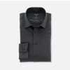 Sivá pánska košeľa OLYMP Luxor 24/Seven, Modern fit Veľkosť: 46 (XXL) OLYMP