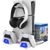 iPega P5023 Charging Station with Cooling PS5 PS4 Black