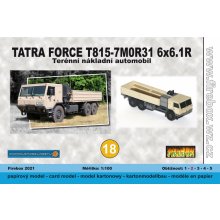 Papierový model TATRA FORCE T815 7M0R31 6x6.1R