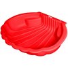 Dohány toys Detské pieskovisko mušla 109x78x19cm červené 092665 - Pieskovisko