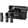BOYA Microphone Wireless BY-V4 2.4GHz with 4 transmitters and 1 receiver (Type-C) Black EU