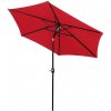 Záhradný slnečník 250 cm SPRINGOS GU0032 - červená