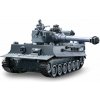 Teddies RC Tank TIGER I plast 33cm 27MHz RTR na baterie dobíjecí pack se zvukem a světlem 1:28