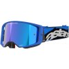 ALPINESTARS okuliare SUPERTECH STREAM modrá zrkadlové modré plexi 2025