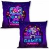 Faro Gamer Neon Bavlna 40 x 40 cm
