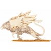 Woodcraft Drevené 3D puzzle Griffin