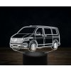 Beling 3D lampa,Volkswagen T6, 7 farebná VW45