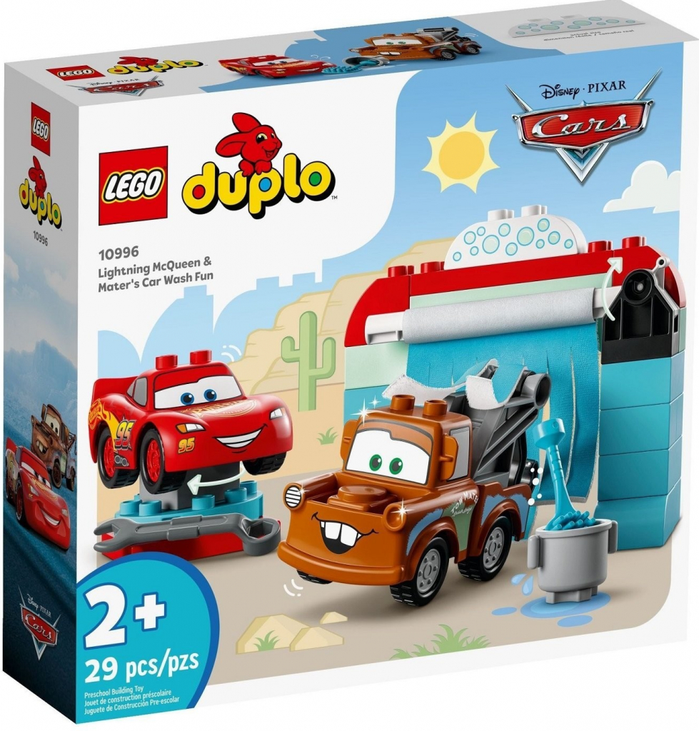 LEGO® Duplo 10996 V umyvárke s Bleskovým McQueenom a Materom od 24,86 € -  Heureka.sk