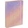 Obal na školské zošity A4 BAAGL JUMBO PASTEL žltá,fialová,biela