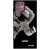 Picasee silikónový čierny obal pre Samsung Galaxy S22 Ultra 5G - Astronaut Big
