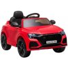Beneo Elektrické autíčko Audi RSQ8 12V 24 GHz dialkové ovládanie USB / SD Vstup led svetlá 12V batéria mäkké Eva kolesá 2 X 35W motor Originál licencia červená