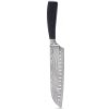 Orion nôž kuchynský damašková oceľ pakka Santoku 18,5 cm