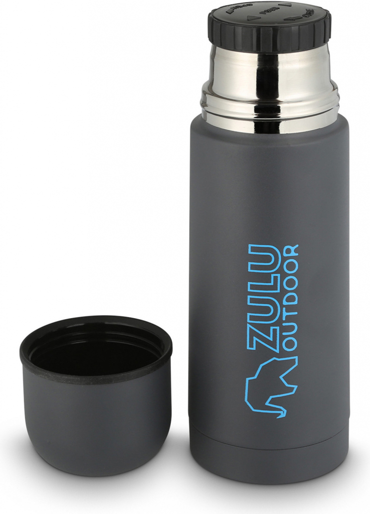 Zulu Vacuum Flask termoska sivá modrá 350 ml