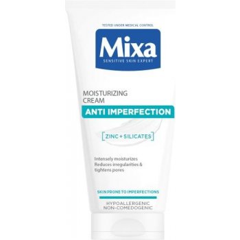 Mixa hydratačný krém 2v1 proti nedokonalostiam Sensitive skin Expert Anti-Imperfection Moisturizing Cream 50 ml