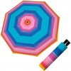 Doppler Fiber Mini Happy Pink dámsky skladací dáždnik viacfarebný
