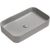 MEXEN - Vena umývadlo na dosku 60 x 37, svetlo šedá mat 22196061