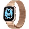 VSETKONAMOBIL 67965 MILANESE Kovový remienok pre Honor Watch 4 ROSE GOLD