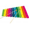 Bino xylofón 12 tónový junior 33 cm kov/drevo