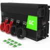 GREEN CELL Automobilový menič napätia Green Cell® 12V na 230V čistý sínus 3000W