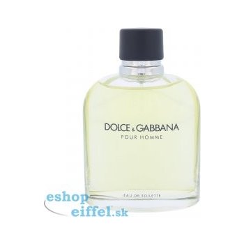 Dolce & Gabbana toaletná voda pánska 200 ml