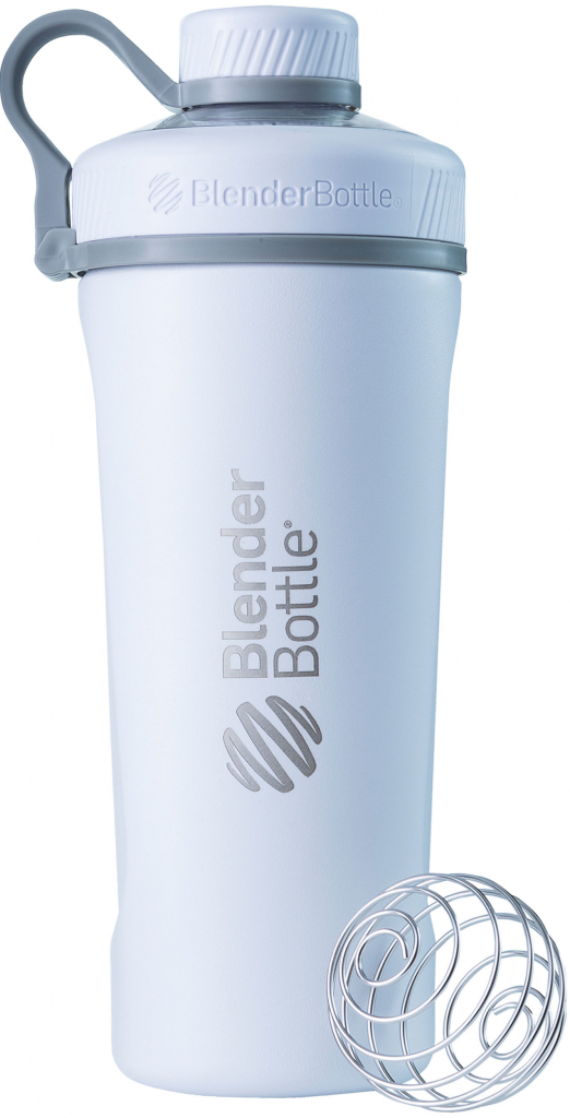 BlenderBottle nerezová termo fľaša Radian Insulated Stainless Steel White 0,77 l